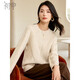 初申秋冬厚針織衫女圓領(lǐng)幾何絞花設計打底衫時(shí)尚保暖毛衣S144Z9010