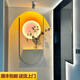 MPPMCK奶油風(fēng)入戶(hù)玄關(guān)裝飾畫(huà)落日燈畫(huà)走廊過(guò)道砂巖現代立體肌理畫(huà)燈光畫(huà) 春來(lái)-A+陶瓷花瓶(綠植隨機帶帶) 寬30X高60公分-無(wú)燈款(不含花瓶