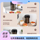富光保溫飯盒學(xué)生上班族便攜便當盒大容量多層不銹鋼超長(cháng)保溫飯桶 [304]金色-三格-保溫包+餐具 2L