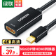 綠聯(lián)Mini DP轉(zhuǎn)HDMI\/VGA\/DVI蘋果電腦轉(zhuǎn)換器迷你DP擴(kuò)展適用微軟蘋果電腦接投影儀 轉(zhuǎn)HDMI【4K款/黑色】40360