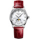 浪琴（LONGINES）手表名匠系列時(shí)尚簡(jiǎn)約女士手表月相貝母鑲鉆盤(pán)自動(dòng)機(jī)械女表 L2.409.4.87.2機(jī)械皮帶34mm