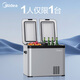 美的（Midea）車載冰箱壓縮機(jī)制冷車家兩用冷凍冷藏貨車轎車雙溫雙區(qū)迷你小冰箱 【純車用】配2.5米點(diǎn)煙器 33L