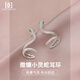 DAISY DREAM輕奢高級(jí)感蛇形耳環(huán)女2025年新款設(shè)計(jì)小靈蛇耳釘小眾氣質(zhì)過(guò)年耳飾 小靈蛇耳環(huán)