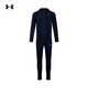 安德瑪（UNDERARMOUR）春夏Tracksuit男子寬松運動(dòng)休閑套裝1390152 藏藍色410 L