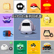 京苑 適用于A(yíng)irPods Pro二代保護套airpods4蘋(píng)果耳機套1/2/pro3代卡通藍牙殼一二三代硅膠防摔保護殼 【大嘴鯊魚(yú)】+掛鉤 AirPods Pro/Pro2保護套