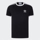 三葉草（Adidas）阿迪達(dá)斯ADIDAS 三葉草短袖男運(yùn)動(dòng)針織上衣KB2459 黑色 L 