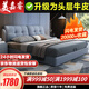 美嘉睿床真皮床雙人床主臥實(shí)木床1.8大床1.5婚床現(xiàn)代簡約輕奢儲(chǔ)物床北歐 單床 1.8*2框架款(實(shí)木/鋼木)
