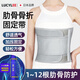 LUCYLEE日本肋骨骨折固定帶胸帶胸部固定帶醫用胸帶支架術(shù)后綁帶支具胸腹 肋骨固定帶S【建議體重80-120斤】