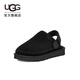 UGG春季男士時(shí)尚舒適平底包頭休閑一腳蹬單鞋懶人鞋 1166915 BLK | 黑色 41 尺碼偏小，建議拍大一碼