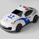 索迪兒童玩具男孩警車合金玩具車保時(shí)捷小汽車模型仿真回力車生日禮物
