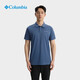 Columbia哥倫比亞POLO衫男25春夏戶外運(yùn)動(dòng)透氣翻領(lǐng)短袖 AE3614 478 XL