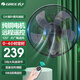 格力（GREE） 遙控壁扇家用電風(fēng)扇5葉壁掛式風(fēng)扇餐廳客廳廚房掛壁扇電扇工業(yè) 黑色FB-4006B