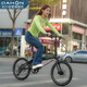 大行（DAHON）自行車(chē)20英寸20速超輕鋁合金碟剎成人單車(chē)KBA005 黑色BA款油碟