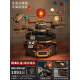 龍玪太陽系八大行星電動旋轉(zhuǎn)模型太陽系行星男孩益智拼裝玩具學(xué)生8生 地球和月亮太陽系軌道積木模型[