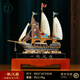 古瑤一帆風(fēng)順帆船擺件辦公室擺件領(lǐng)導(dǎo)高檔公司店鋪喬遷新居開業(yè)禮物 大號(hào)琉璃玉一帆風(fēng)順帆木底座