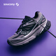 Saucony索康尼GUARD 2K復古跑步鞋男女通勤減震休閑運動(dòng)鞋 深灰銀灰 42