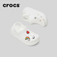 卡駱馳crocs檀健次同款經(jīng)典泡芙洞洞鞋百舒適男沙灘鞋女鞋休閑鞋|207521 白色-100(含智必星) 37 (230mm) 38