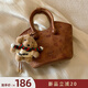 南風(fēng)chio2nd面包小狗系列圣誕小屋托特包包女包春夏復(fù)古通勤手提斜挎 圣誕小屋托特包【送小狗掛件】
