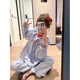 另約睡衣女春秋款2026年新款甜美波點(diǎn)長(cháng)袖長(cháng)褲夏季薄款卡通家居服套裝 2921 貓咪波點(diǎn) M