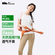 蕉下（beneunder）正肩棉質(zhì)短袖T恤女士25新款輕薄透氣休閑百搭圓領(lǐng)上衣女GP930 霜奶白 M
