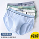 邦多拉青少年內褲男初高中生棉質(zhì)三角短褲12-18歲大碼發(fā)育期男生內褲 4條 -三角內褲 165 L 【80-100斤】