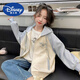 迪士尼（Disney）女童秋裝外套2025新款洋氣兒童連帽開(kāi)衫衛衣大童春秋款休閑棒球服 藍色外套【春秋款】 160 cm