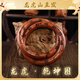 龍虎山道家法器乾坤圈雷擊棗木桃木陰陽(yáng)環(huán)鐲木雕手環(huán)男女吊墜把件 雷擊木密諱乾坤圈內8.0【乾道】