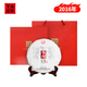 下關(guān)沱茶 茶葉普洱茶生茶 2016年布朗古樹(shù)餅茶357g/餅禮盒 中秋送禮