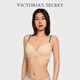 維多利亞的秘密 logo肩帶無(wú)痕舒適T恤搭檔文胸胸罩秋季女士?jì)纫?39H6香檳色-聚攏款 11262511 M (亞洲碼)75C/80A/80B