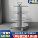 電線放線器多盤放線架可調(diào)轉(zhuǎn)速電工專用放線架子不銹鋼材質(zhì)穿線器 小號-3盤直徑33cm（1.5-10平方）