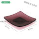 邁惻亦酒店客房肥皂碟亞克力香皂盒耐磨耐摔浴室正方形手工香皂托定制 磨砂紅