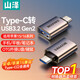 山澤Type-c轉(zhuǎn)接頭 USB3.2Gen1安卓手機OTG數(shù)據(jù)轉(zhuǎn)換頭線蘋果15/16華為iPad平板接U盤讀卡器鍵鼠車載連接 Type-c轉(zhuǎn)USB3.2【熱賣款】
