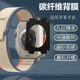 萬浮生適用于蘋果手表S10 iWatch手表Apple Watch Series 10后膜46mm/42MM碳纖維紋路10代保護貼紙防水防 【碳纖維紋背膜 黑色】3片 蘋果手表S10【46MM] ip