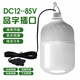 OU MEI 低壓DC12V-85V led燈泡 50W 地攤夜市燈 電車(chē)載電瓶3米線(xiàn) 品字插口-50W-白光3米線(xiàn)