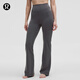 lululemon丨Wunder Under SmoothCover? 女士運動(dòng)喇叭褲 LW5GUHA 石墨灰 M