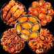 鮮漁道麻辣八爪魚(yú)小吃零食海鮮熟食即食魷魚(yú)鮑魚(yú)扇貝蝦尾罐 八爪+鮑魚(yú)+魷魚(yú)+海兔+扇貝【豪氣