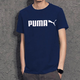 彪馬（PUMA）t恤男士 25夏季新款運動(dòng)服休閑純棉舒適柔軟大logo圓領(lǐng)短袖T恤男 【主推款】海軍藍/100%純棉 XL 185【推薦體重160-180斤】