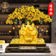 悟天財神爺擺件家用文財神玄關(guān)客廳收銀臺發(fā)財樹擺件招財喬遷開業(yè)禮物 小號五路財神發(fā)財樹26*13*30CM