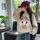 THINKPIRE女童衛(wèi)衣兒童衣服春秋大女童裝2025洋氣女孩春裝上衣9-13歲中大童 耳機(jī)衛(wèi)衣 160 碼建議身高155CM