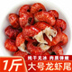鼠大皇大號龍蝦尾 新鮮活剝?nèi)ヮ^ 熟凍無冰衣小龍蝦尾 冷凍蝦球 生鮮蝦類 大號無冰蝦尾1斤