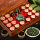 寶然烏龍茶安溪鐵觀(guān)音清香型特級360g禮盒裝18小罐配茶具教師節送禮