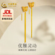 中國黃金（CHINA GOLD）黃金耳線(xiàn)足金999蝴蝶流蘇耳飾耳環(huán)生日七夕禮物送女友老婆 約2.8g【一對】