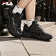 斐樂(lè )（FILA）官方女鞋老爹鞋貓爪鞋6代黑色運動(dòng)鞋2025春季新款休閑鞋 黑-BK 37.5