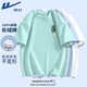 回力（Warrior）涼感t恤男短袖夏季100%純棉小盆栽簡約男女學(xué)生寬松半截袖體恤