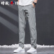 增致牛仔（zengzhi）【冰絲薄款】休閑褲男2025春夏透氣舒適百搭通勤直筒長(cháng)褲子男裝