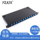 YZJLTX 機架式光纖終端盒FC/SC/LC光纜終端盒12口24口48芯滿(mǎn)配光纖配線(xiàn)架尾纖盒電信級 SC12芯單模滿(mǎn)配含尾纖法蘭