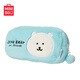 名創(chuàng)優(yōu)品（MINISO）自嘲熊毛絨筆袋公仔玩具玩偶文具送兒童女朋友生日禮物女