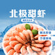 東方甄選北極甜蝦冷水蝦海蝦生鮮海鮮水產(chǎn)獨(dú)立包裝熟凍北極蝦解凍即食 【中號(hào)樂享裝】 1.5kg(凈重)  *1盒