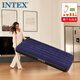 INTEX64757單人氣墊床家用打地鋪充氣床墊車載戶外帳篷防潮墊陪護(hù)床