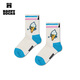 Happy Socks25年【新品】立體中筒襪兒童襪子秋冬季兒童男女童 冰淇淋 1雙 均碼 4-6Y